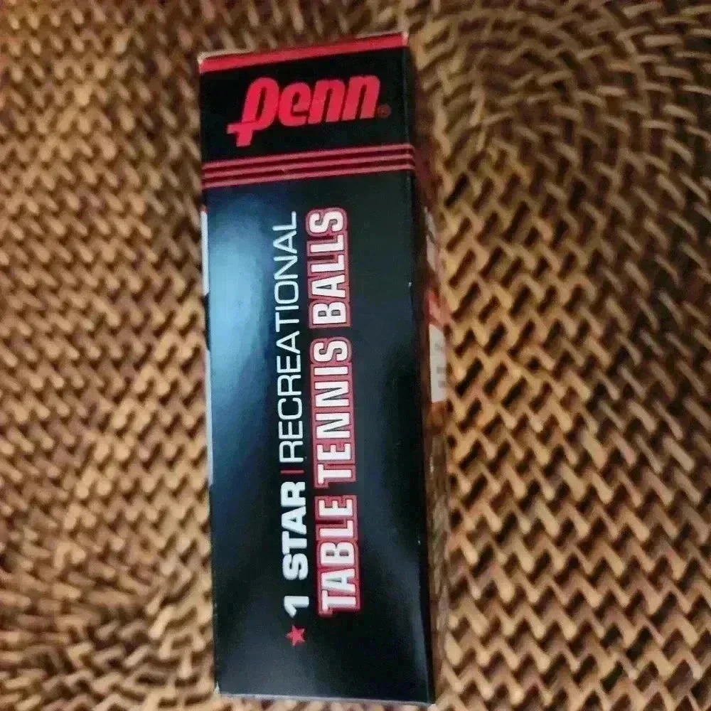 Penn 6-Pk  40mm‎ Table Tennis Ball White Ping Pong 1-Star Recreational NIB - Picture 2 of 4
